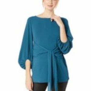 Motherhood Maternity Tie Front Blouse